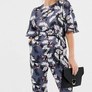 Geometric Print Jumpsuit